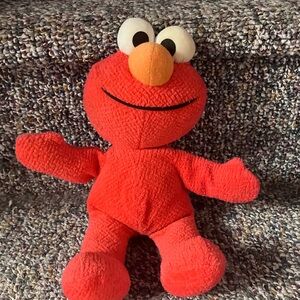Red Elmo Plush Toy tyco Sesame Street muppets SOLD